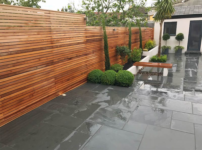 Simple low maintenance planting