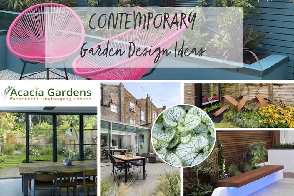 contemporary garden design ideas mood board