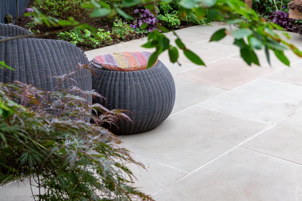 sandstone patio installation crouch end north london