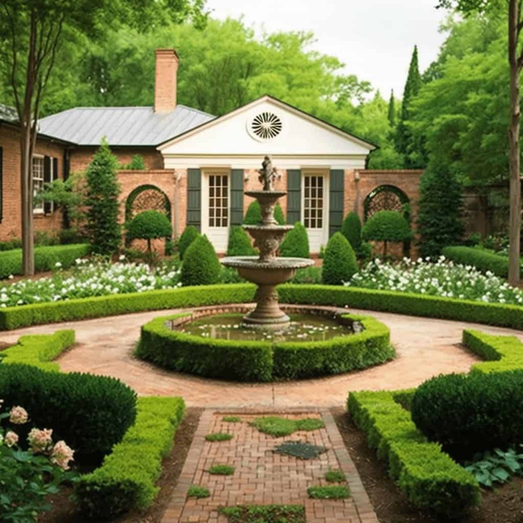 traditional garden styles image 2
