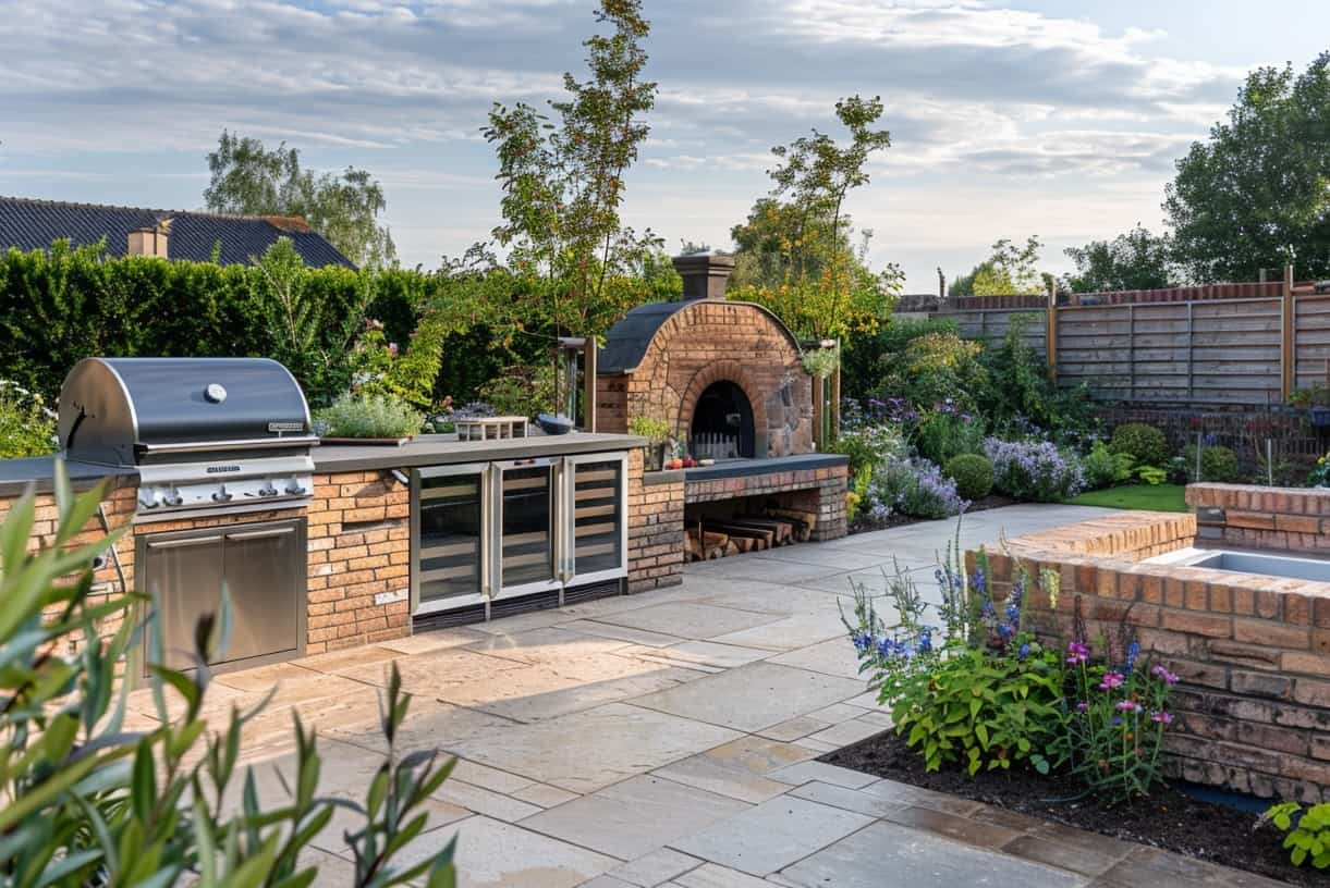 Install an outdoor kitchen image