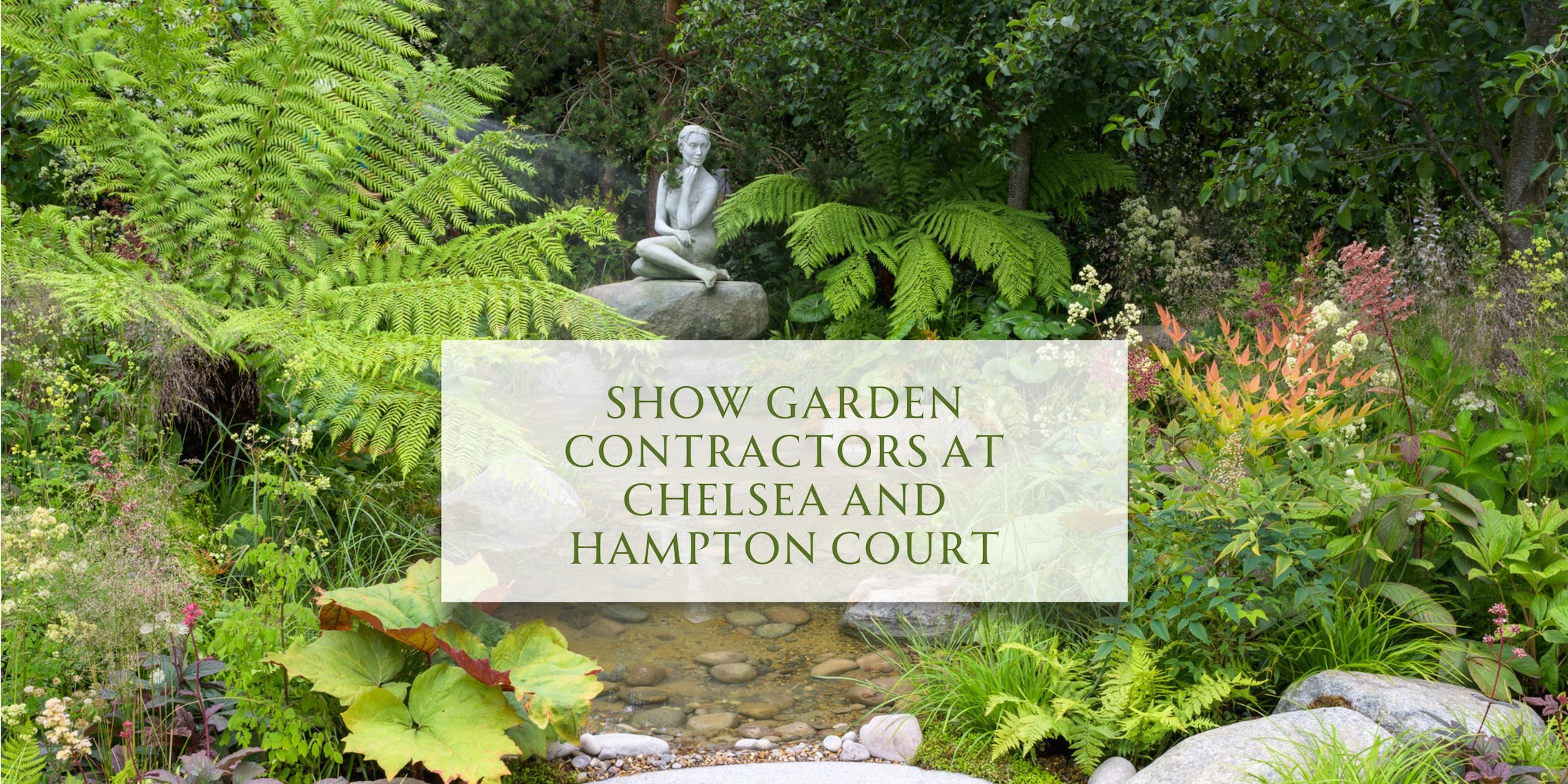 Acacia Gardens show garden contractors at chelsea and hampton court - 1