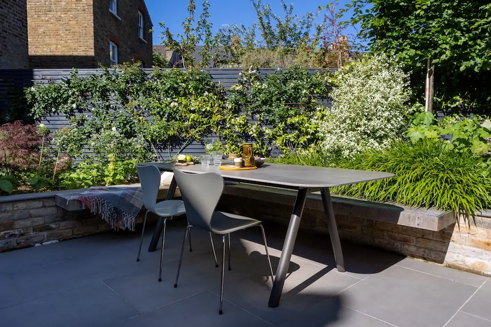 garden build highbury sarah kay design ellie walpole photography soft landscaping in raised beds