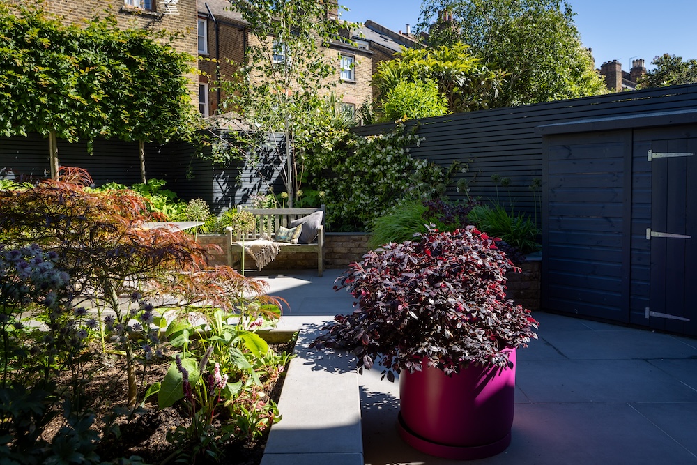 garden build highbury sarah kay design ellie walpole photography shed installation