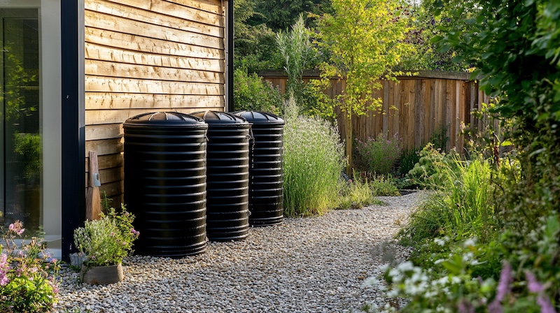 top ten garden design trends for 2025 garden rainwater harvesting