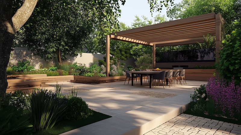 top ten garden design trends for 2025 multifunctional outdoor spaces