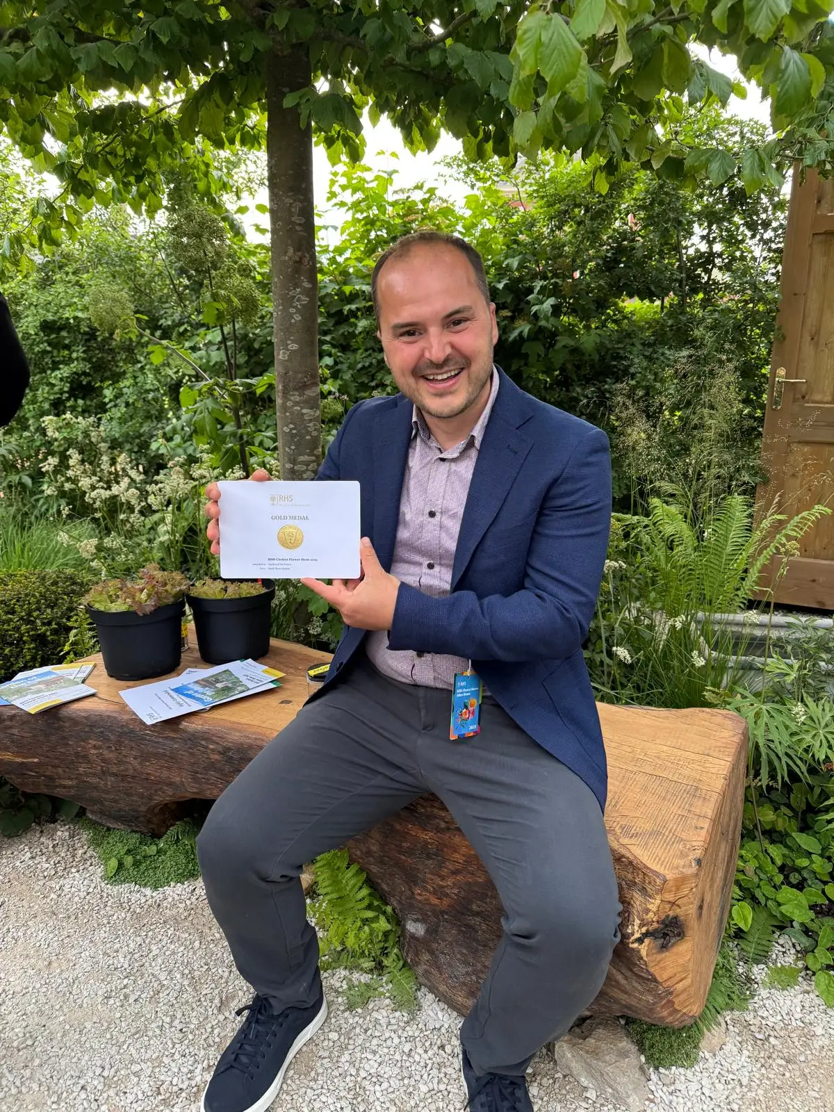 herman pobrait chelsea flower show gold medal 2025