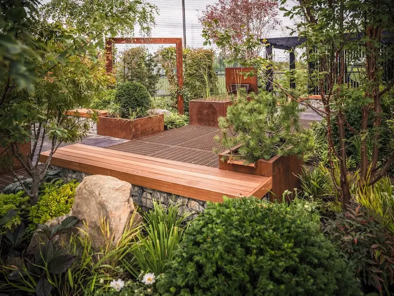 rain garden construction coppermill school walthamstow